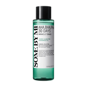 "Some By Mi AHA.BHA.PHA 30 Days Miracle Toner på vit bakgrund.