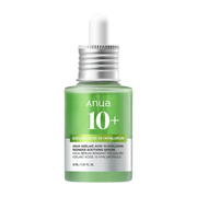 Anua - Azelaic Acid 10 Hyaluron Redness Soothing Serum på en vit bakgrund.