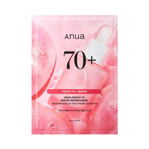 Peach 70% Niacin Serum Mask