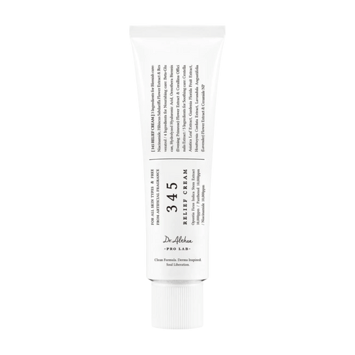Dr. Althea - 345 Relief Cream på en vit bakgrund.