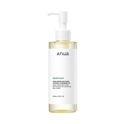 Anua - Heartleaf Pore Control Cleansing Oil på en vit bakgrund.