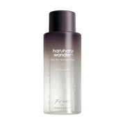 haruharu wonder black rice hyaluronic toner på en vit bakgrund.