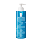 La Roche-Posay - Effaclar Purifying Foaming Gel på en vit bakgrund.