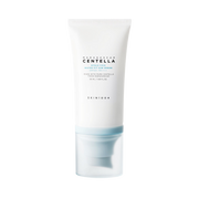 SKIN1004 - Madagascar Centella Hyalu-Cica Water-Fit Sun Serum på en vit bakgrund.