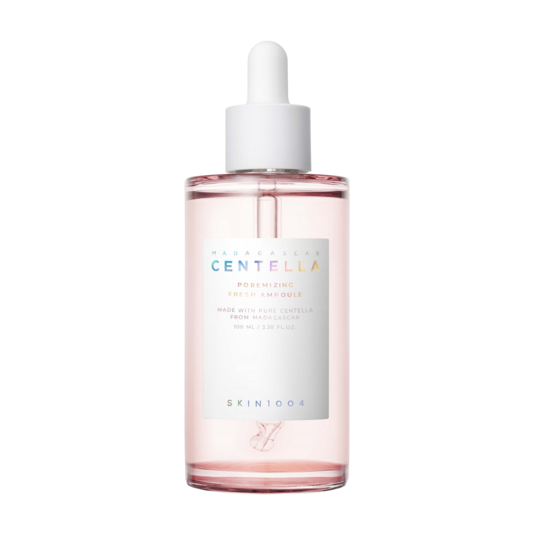 SKIN1004 - Madagascar Centella Poremizing Fresh Ampoule på en vit bakgrund.